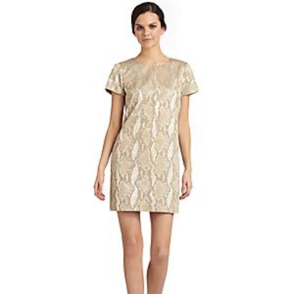 French Connection Fast Metal Tshirt Dress